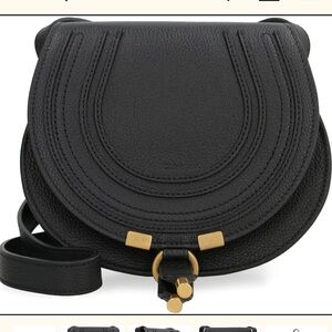 Chloe MARCIE LEATHER SADDLE BAG